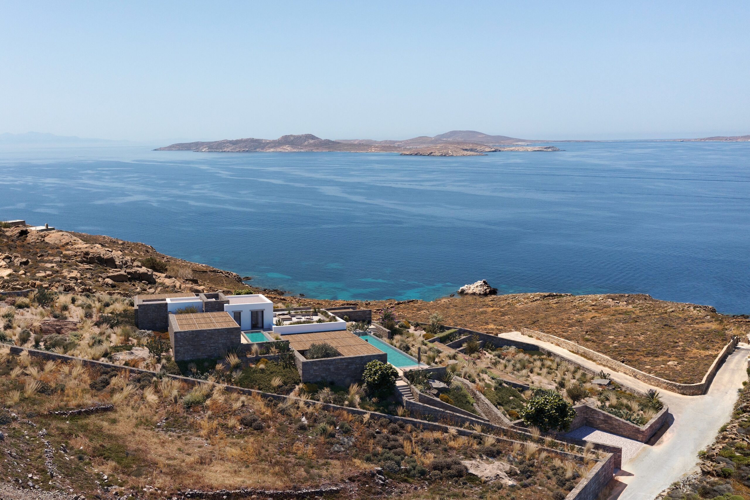Deux Résidences Impressionnantes | Île de Mykonos - picture 15 title=
